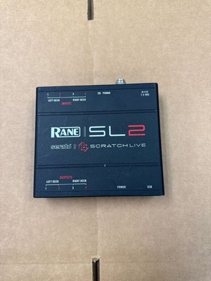 Rane SL2 Serato Scratch Live DJ Interface - Unit Only