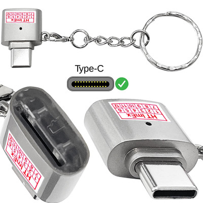 DE USB C Typ C Micro SD OTG Lesegerät Karten für Vertu Constellation (2017)