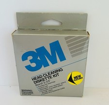 NEW  3M Head Cleaning Diskette Kit  Box of 2  3.5" Vintage 1989  NIB NOS