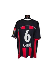 Matchworn Neuchatel Xamax Football Shirt 2007-2008 (L) #6 Chihab Morocco Jersey