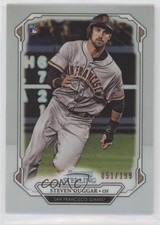 2019 Bowman Sterling Rookie Refractor 51/199 Steven Duggar #BSR-87 ow1