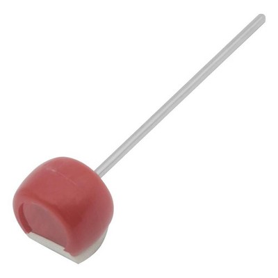 Percussion Stick Strike Bass Drum Beater Mallet, 7,87 x 1,77 x 0,2 Zoll, rot