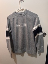 Nike Air Sweatshirt Gray Crewneck Long Sleeve Youth XL 