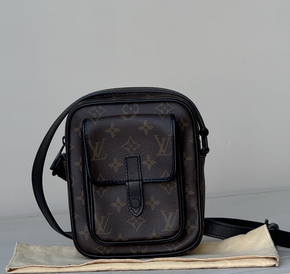 Louis Vuitton Christopher Wearable Wallet Monogram Bag