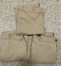 Lot Of 3 The Children  s Place Khaki Pants School Uniform Big Boys Size 18  