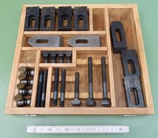 AMF Tiefspannbacken 6490 Spannbacken Spannpratzen Spanneisen T-Nuten Spannmittel