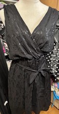 Women’s Black Sequin Dress Size Small Party Dress Worn Once Great Condition