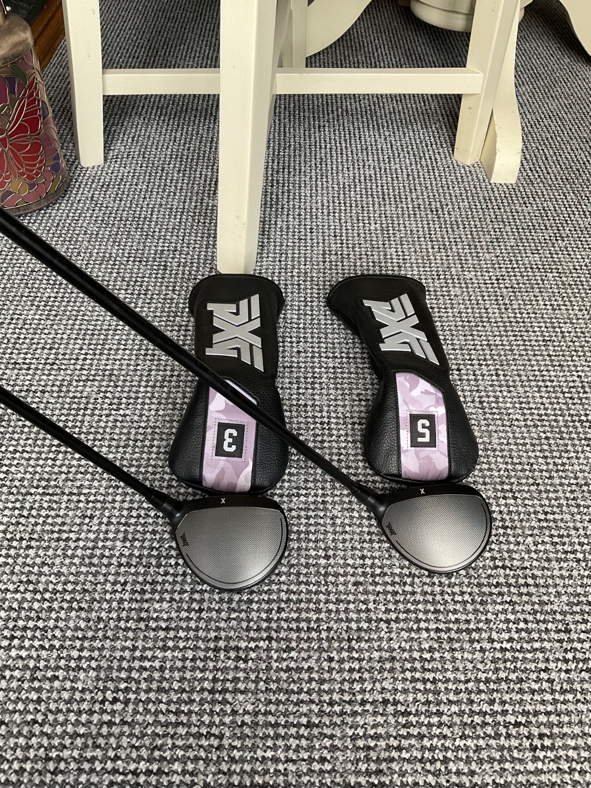 PXG 페어웨이 3번 우드는 15도, 5번 우드는 18도입니다. 2