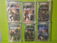 AFA graded G.I. JOE action figures