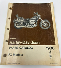 Harley Davidson 1971-1980 FX Parts Catalog 99455-80