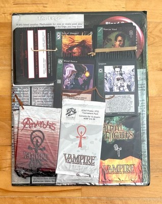 PROMO V:TES TURNIERPAKET FÜR 12 SPIELER - NEU VERSIEGELT - #2567 - WHITE WOLF Inc