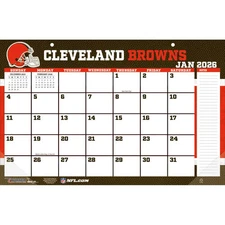 Turner Licensing,  NFL Cleveland Browns 2026 Desk Pad