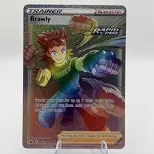 Pokemon TCG - Brawly 212/198 Rare Rainbow Chilling Reign -628 on eBay