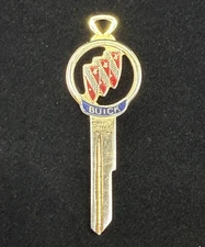 Vintage GM Buick Key Blank Guild "C" Keyway Uncut 1968 1972 1976 1980 1987-89