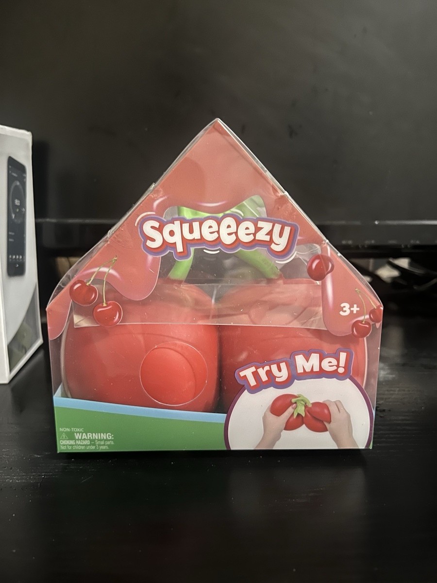 NEW Squishy Sunny Days Toymendous Cherries 5.5 Inch Squeezy Cherry