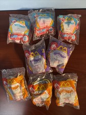 TELETUBBIES HAPPY MEAL Lot Of 8 NEW SEALED McDONALD  S PLUSH CLIP ON 2000
