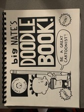 Big Nate’s Doodle Book Promo Lincoln Pierce Cartooning Club HTF Unused