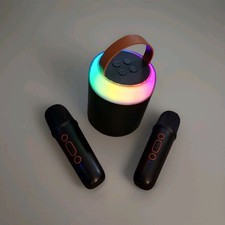 Portable Karaoke Box Bluetooth Speaker with Dual Microphone Outdoor karaoke