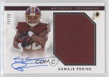 2017 Panini National Treasures /99 Samaje Perine #RMS-SP Auto 0r4