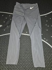 Nike Running Dri-Fit Leggings Women  s Size XS Gray