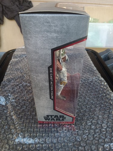 Star Wars Elite Series Boba Fett Die Cast sans Cape Neuf