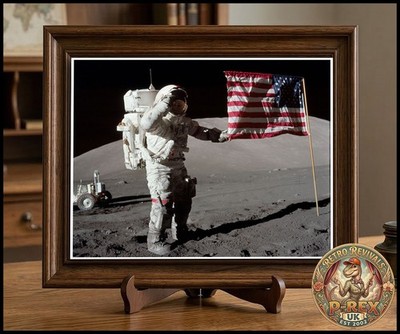 Apollo 17 Final Lunar Mission Lab gedrucktes Foto: 10''x8''
