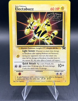 Pokémon TCG Pokémon: The First Movie - Electabuzz 02/53 Promo Regular EN