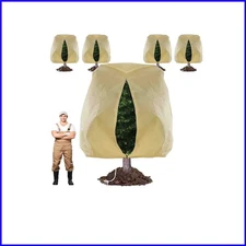 Reusable Frost Blanket - 95x80 Inch Plant Covers for Winter Weather Defense
