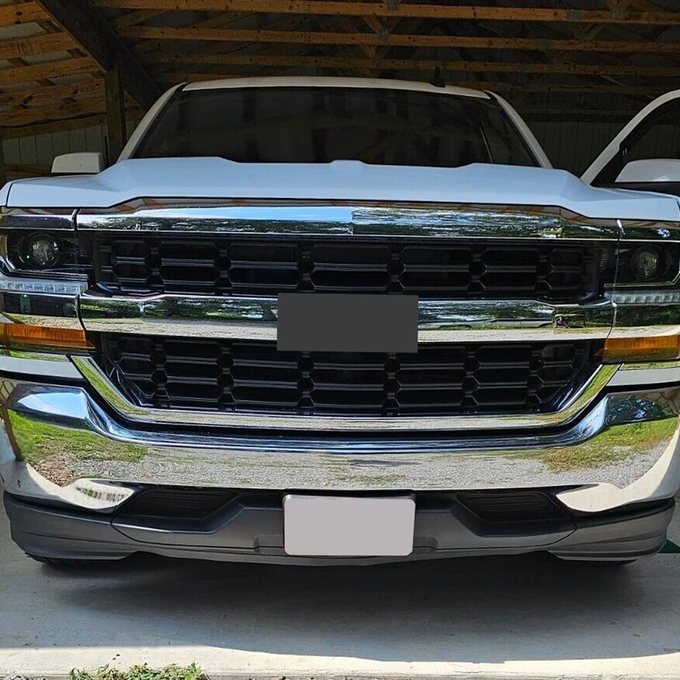 For Chevrolet Silverado 1500 2016-2018 Front Lower Bumper Valance W/Tow Hooks - Image 4 of 4