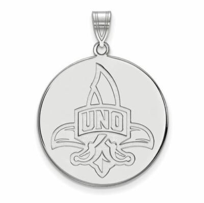 SS Univ of New Orleans U-N-O XL Disc Pendant