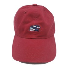 Vineyard Vines Kids Hat Baseball Cap Adjustable Red Ski Whale Logo