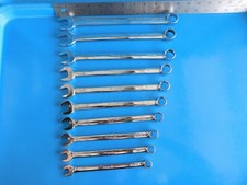 OCCASION, JEU DE CLÉS À ENFONCER " 10 MM À 19 MM " , REG. LONGUEUR , 10 PC'S