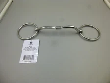 MYLER MB-01 TOKLAT 89-28017 LOOSE RING 5.5" COPPER INLAY COMFORT SNAFFLE BIT