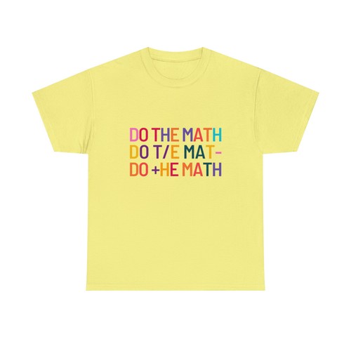 Do the math Unisex graphic tee - Picture 98 of 157