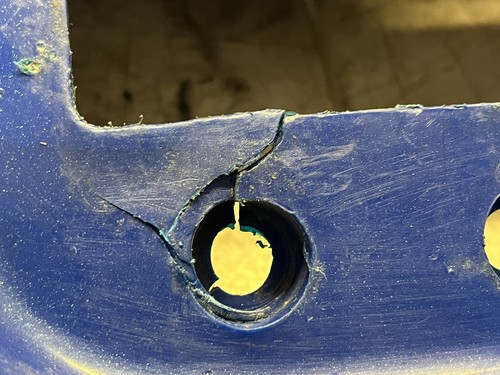 2012 Polaris Phoenix 200 OEM BLUE Rear Fender Back Plastic Rear Plastic - Picture 15 of 24