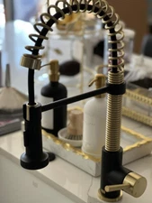 Vigo Edison 1.8 GPM Single Hole Pre-Rinse Pull-Down Kitchen Faucet w/ SmartHandl