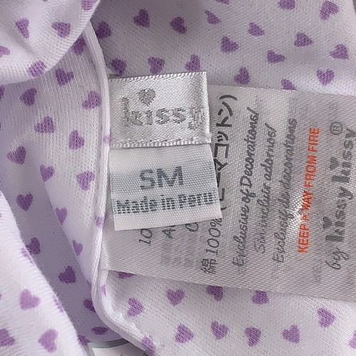 Kissy Kissy Newborn Baby Small Purple Heart & Pink Floral Printed Hat 2 Pack NWT - Picture 8 of 10