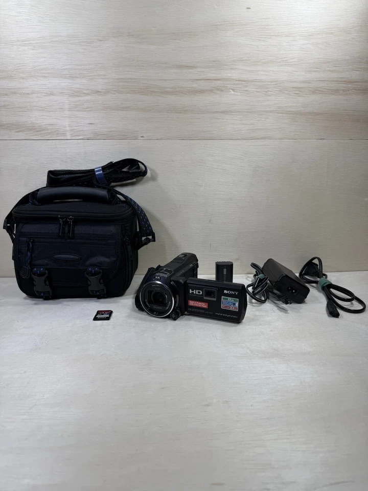 SONY Handycam Camcorder HDR-PJ810E Built-in projector Internal 32GB W Bag SD LOT - Image 2 of 4