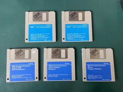 IBM Personal System/2 Modell 50/60 Disketten (Rarität 1987)