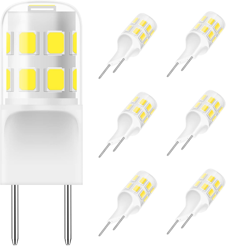 G8 LED Bulb Dimmable, 3W (20W-25W Halogen Equivalent), G8 GY8.6 Bi-Pin Base, T4 - Picture 11 of 12