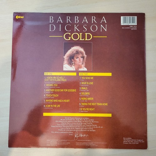 Barbara Dickson - 12" Vinyl - Gold - Picture 2 of 4