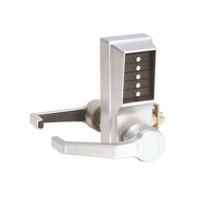 LL1011-26D-41 Simplex Access Control Lock, 1 3/8'' to 2 1/4'' Lever Handle, Dul...