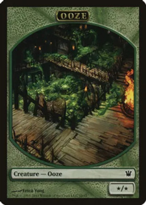 10 Token Cards - OOZE Tokens - Innistrad (ISD) - Magic MTG FTG