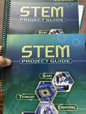 Abeka 9th / 10th Biology Physical Science Student Teacher STEM Project Guide Lot