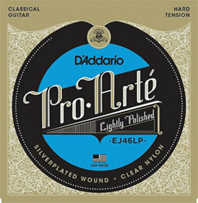 D'Addario EJ46LP lightly polished Composite - hard - Saiten für Konzertgitarre