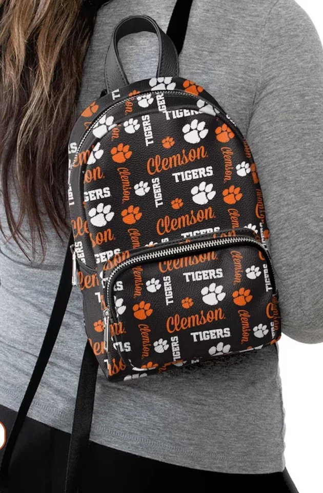 Mini mochila negra Clemson Tigers FOCO Youth Repeat Brooklyn nueva precio de venta sugerido por el fabricante 65 USD Foto 2 de 4
