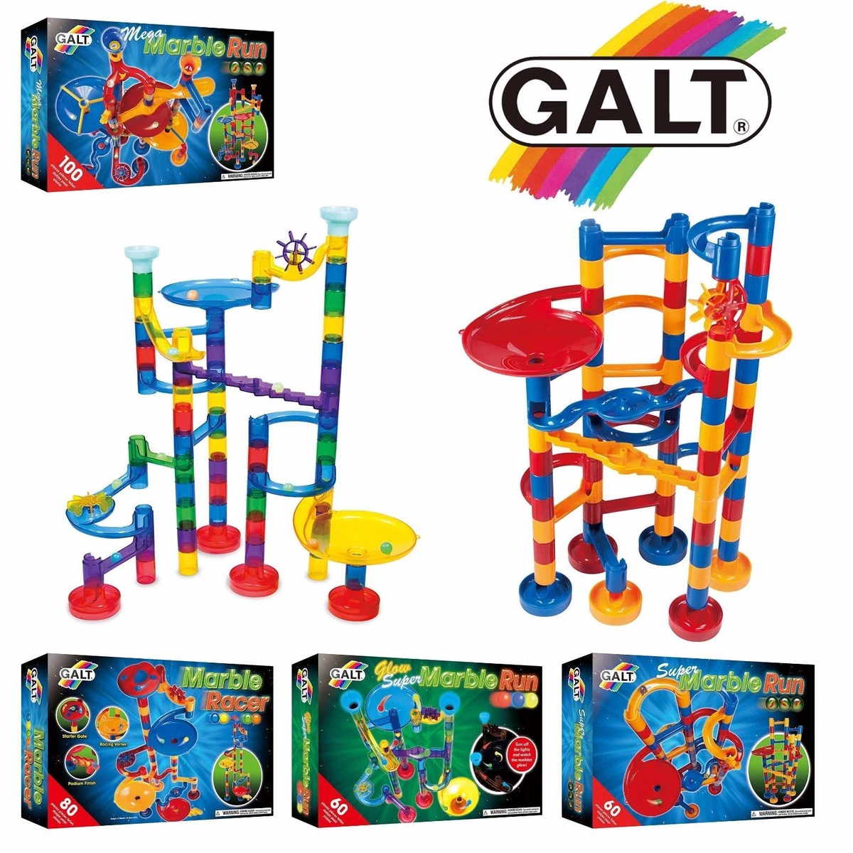 Mega Marble Run - 100 Pieces