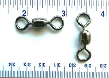 500 GT Super Strong Black Nickel Crane Swivels Size 4/0 - 350# Test