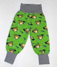 Unique   bloomers   pants   excavator   green   handmade