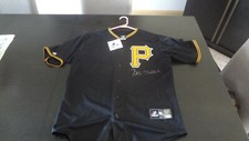 PITTSBURGH PIRATES MAJESTIC SZ. MEDIUM JERSEY AUTOGRAPHED BILL MADLOCK JSA CERT.